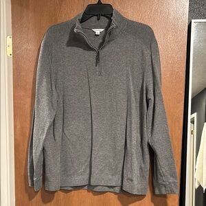 Calvin Klein half zip in grey